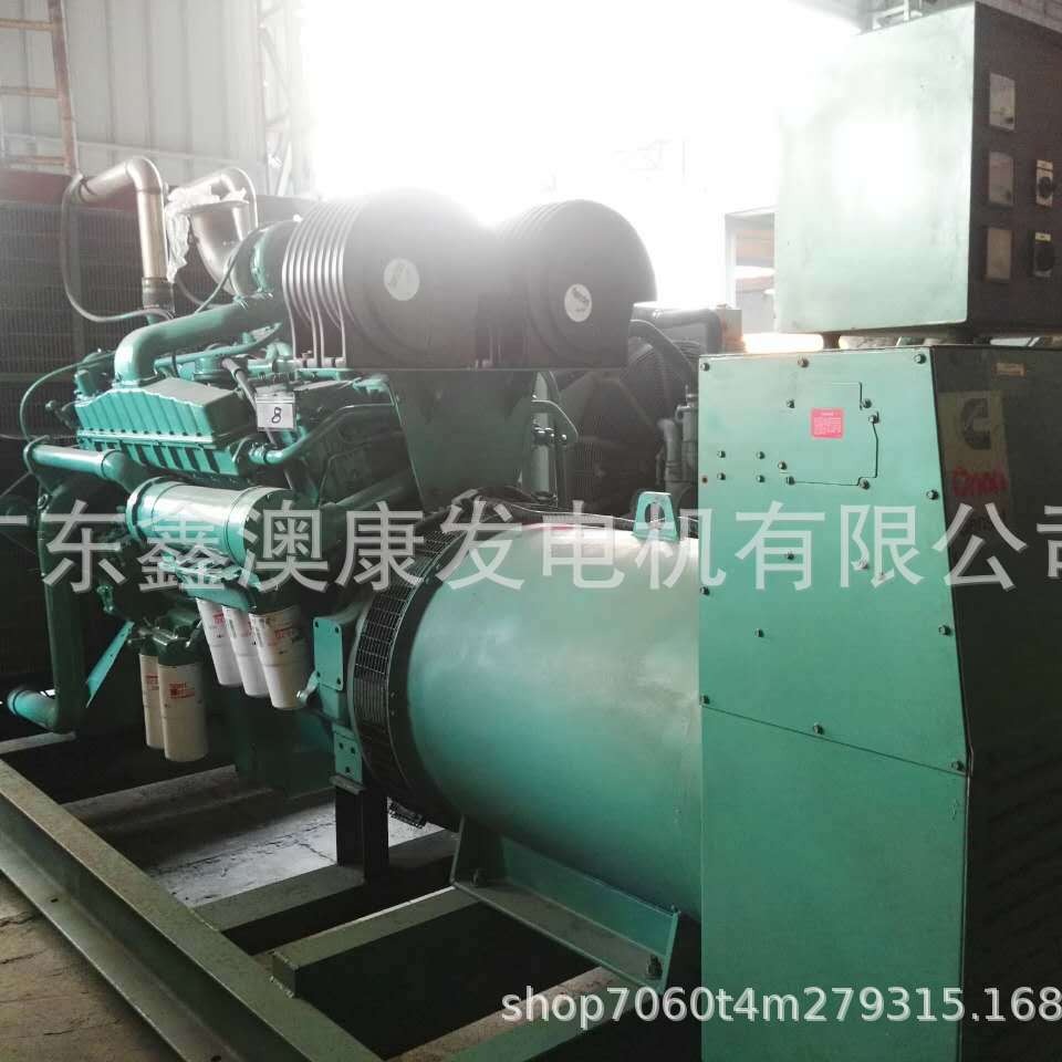 550KW CUMMINS康明斯二手柴油发电机组东莞出售出租回收维保