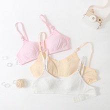 跑量女童内衣发育期小背心小学生9-12岁女孩青春期少女薄款带背扣