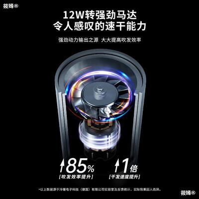 德国LANSAM高速电吹风机家用负离子护发发廊理发店专用无吹风筒叶