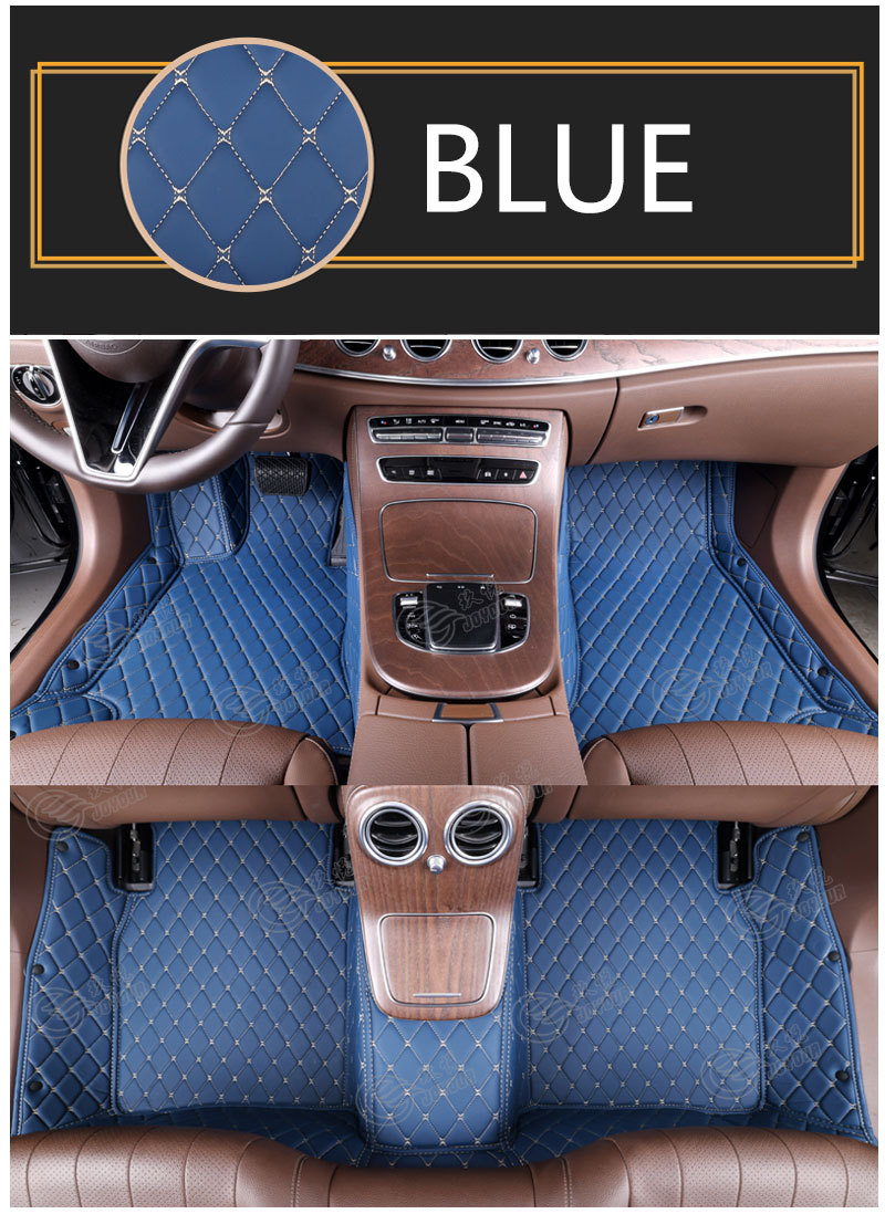 Cross-Border Full-Coverage Car Floor Mats, Left-Hand Drive Car Floor Mats, Factory Source for Custom Car-Specific Floor Mats
