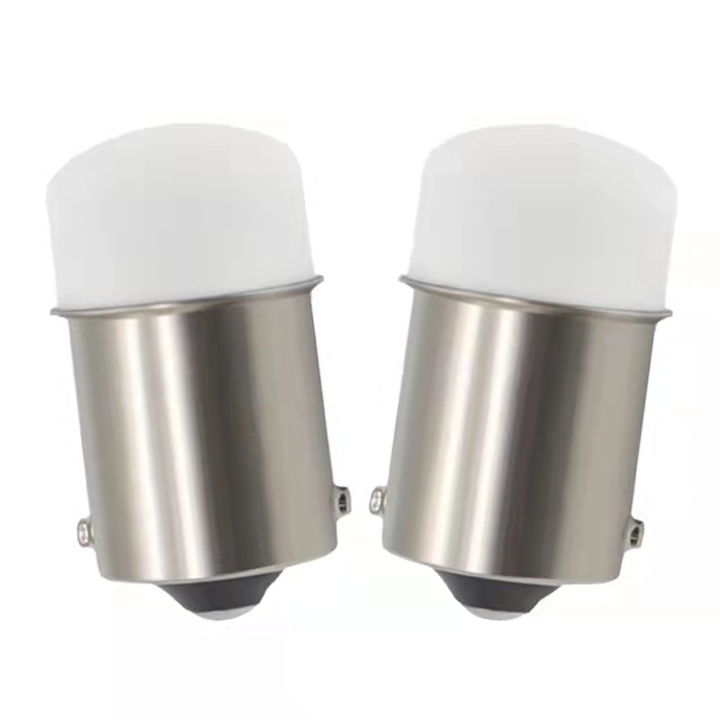 Resalte transfronterizo nueva bombilla pequeña esmerilada 1156 1157 luces de freno modificadas luces de giro LED de GM