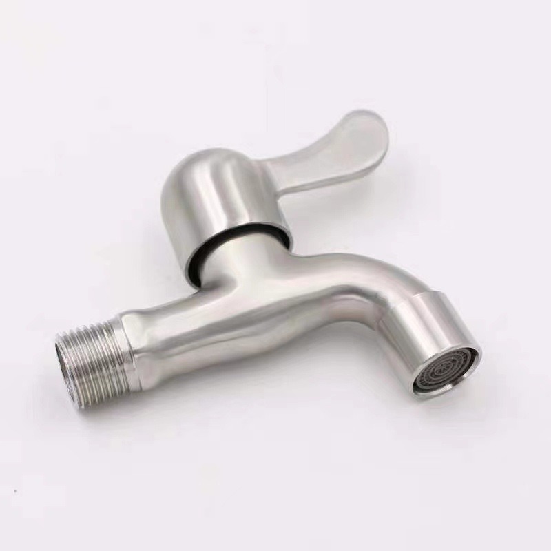 304 stainless steel 13 cm 16 cm extended faucet for washing machine faucet special mop pool extension faucet