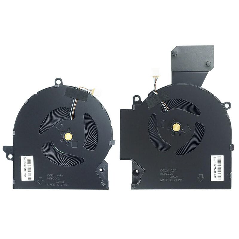 Suitable for HP OMEN 16-b 16-c RTX3060 RTX3070 cooling fan Suitable for HP OMEN 16-b 16-c RTX3060 RTX3070 cooling fan