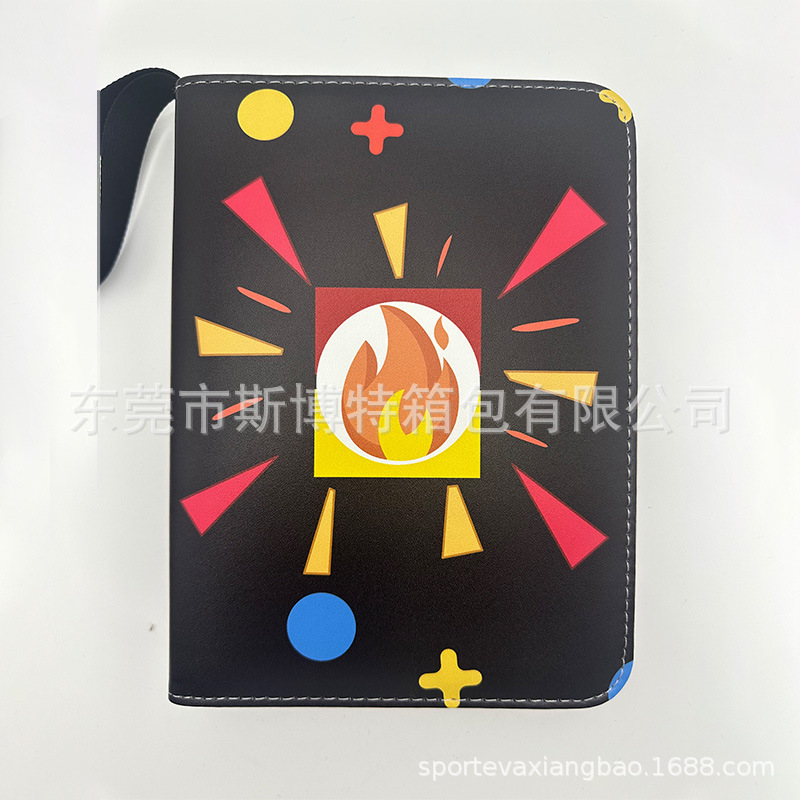 Libro de tarjetas de colección de tarjetas de comercio exterior baokemeng libro de colección de bebé Jiugongge de gran capacidad libro de tarjetas de juego de cuatro cuadrículas