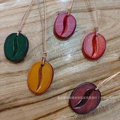 【コーヒー豆】バッグストラップ本革レトロ植なめ牛革オリジナル手作りアイデア装飾バッグストラップアクセサリー