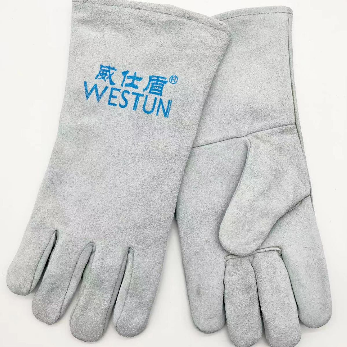 G-1649L胶水填缝双层电焊手套15&2