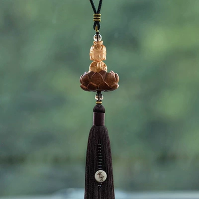 Car hanging: car pendant lotus safety