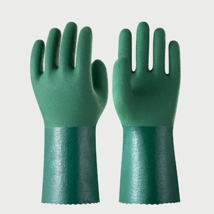 East Asia 339S NBR nitrile rubber oil-proof acid and alkali-resistant dipping non-slip wear-resistant chemical protective labor gloves