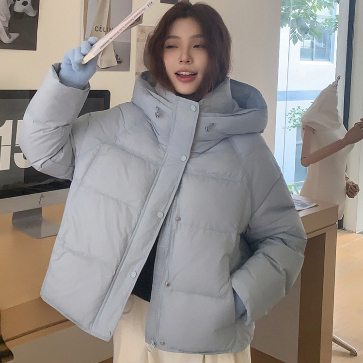 泡芙云朵棉服女2025冬季韩版新款小个子显瘦龟背面包服百搭外套女|undefined