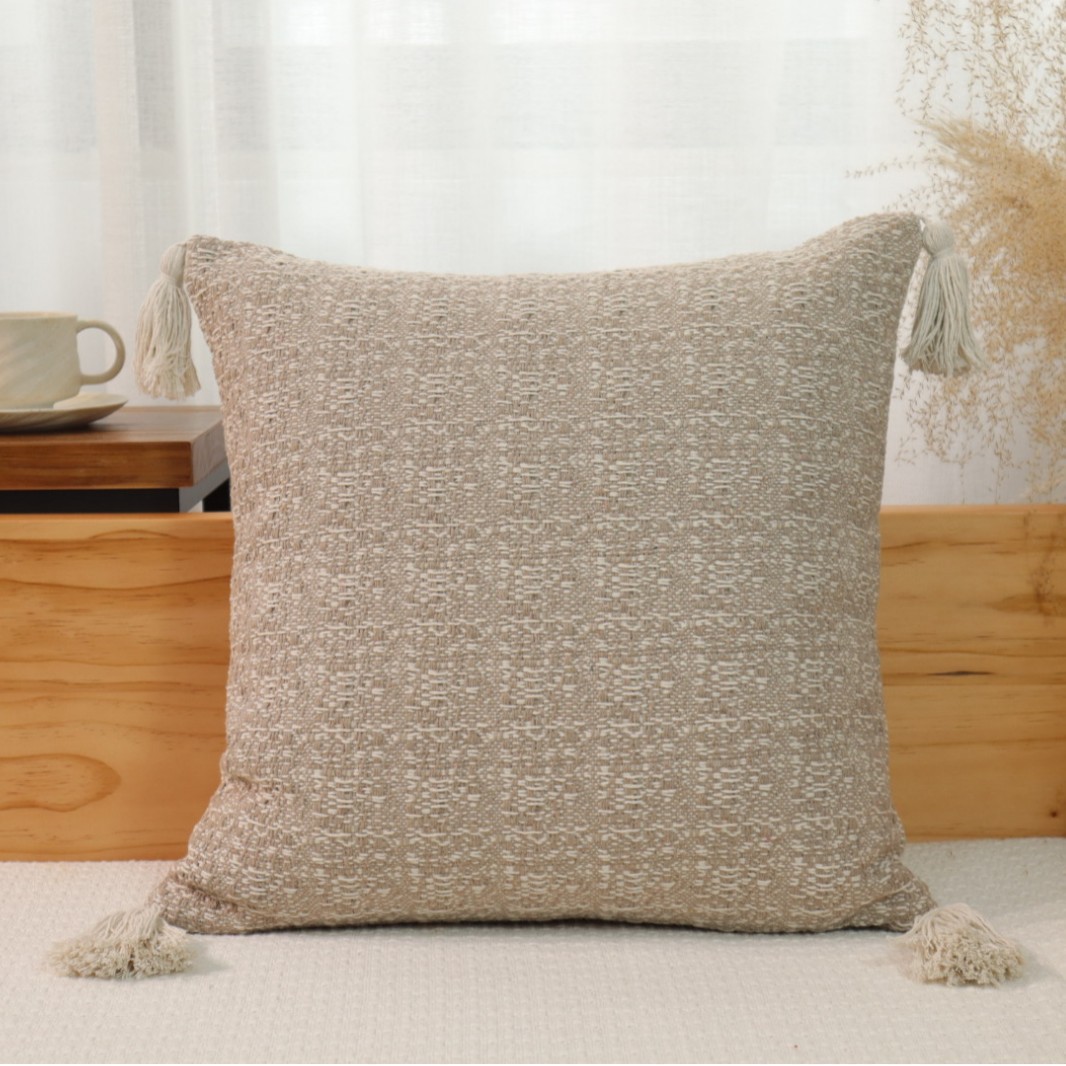 insert silent bohemian veludo bordillo tejido lino geométrico almohada almohada sala de estar sofá dormitorio cojín