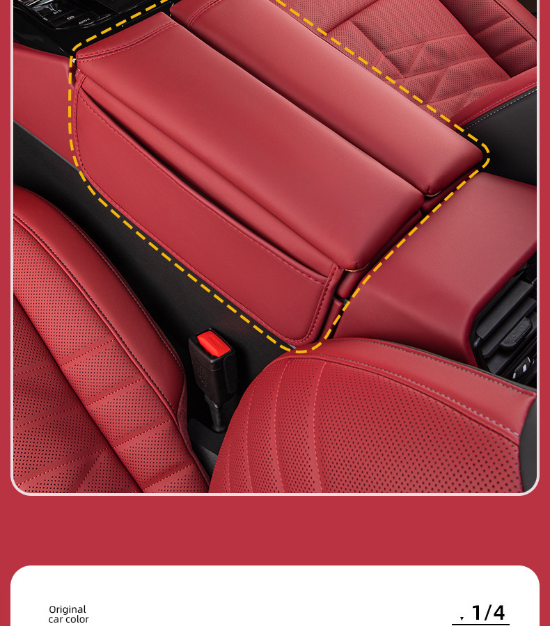 Suitable for 24 Bmw New 5 Series I5 Armrest Box Cover 525/530 Central Storage Booster Pad Storage Interior