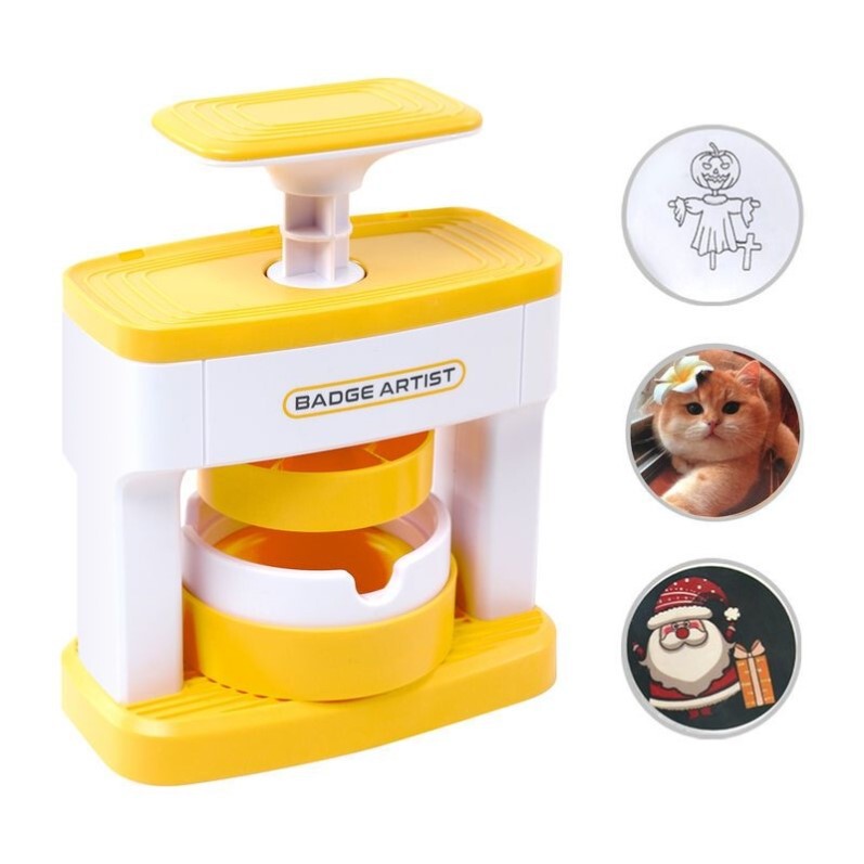 バーチップ製造機バッジ自家製機バーチップ自家製機 DIY 子供用バッジ機バッジ製造機|undefined