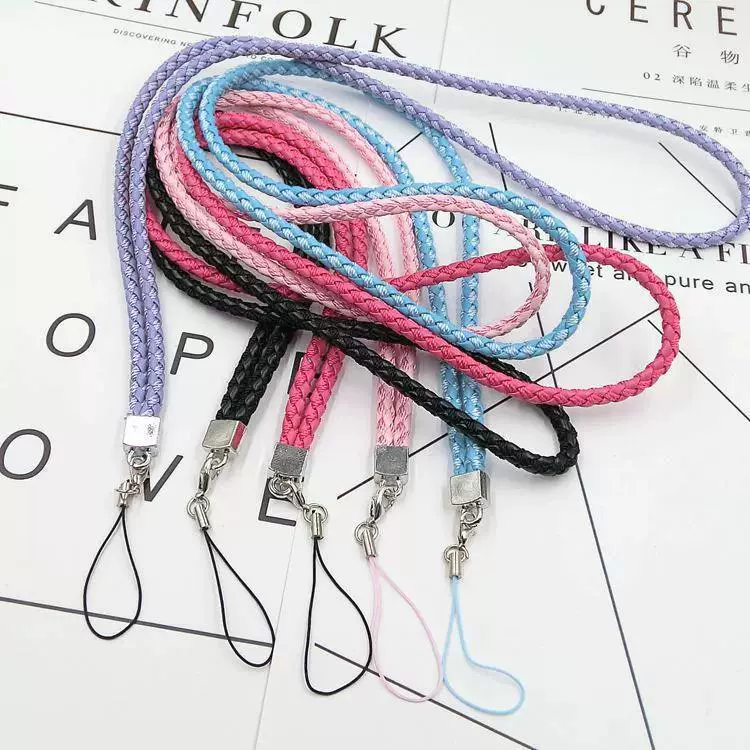 [Низкая цена] Готовый чехол для мобильного телефона от производителя, защитный чехол для наушников, U-диск, мобильный блок питания, палка для селфи, плетеный ремешок из полиуретана.