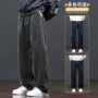 加厚大码松紧腰男士休闲裤
