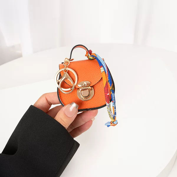 Cross-border TEMU mini bag pendant, coin purse, saddle bag, lipstick bag, earphone storage bag, key accessory bag