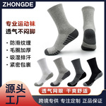 跨境 篮球袜定制亚马逊爆款袜子厂家定做春夏专业运动毛圈毛巾袜