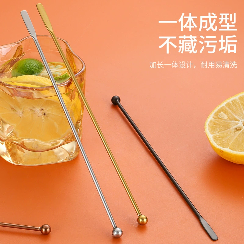Смесительная палочка из нержавеющей стали, шпажка для коктейля, нержавеющая сталь AISI 304