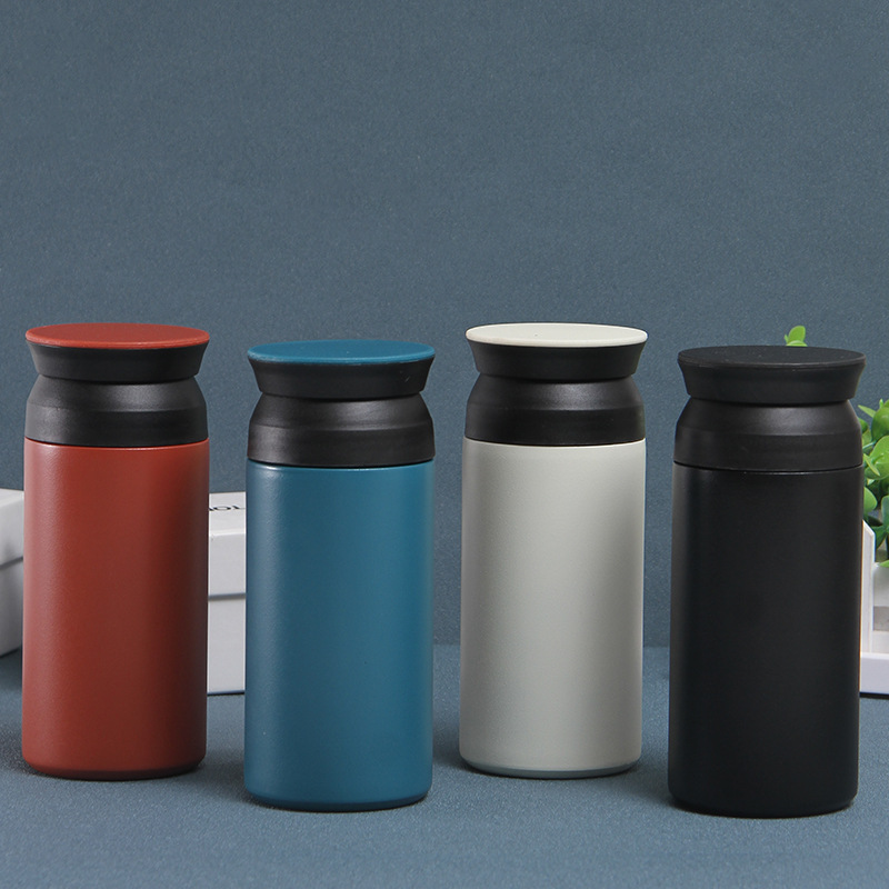 新款双层真空不锈钢保温杯商务车载水杯日系原宿咖啡杯礼品批发