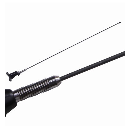 Car Decoration Antenna — Universal vehicle antenna - 1-meter-black-with-4-small-flags