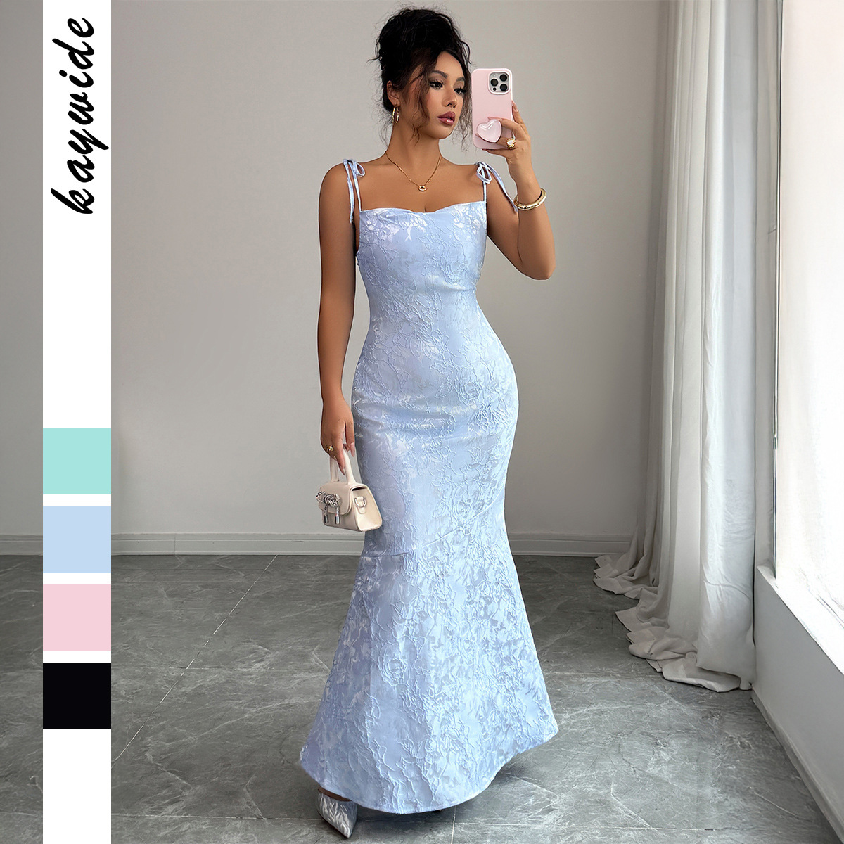 Elegant Bodycon Dress – Sleeveless Wrap Dress For Women (Chic & Versatile) – Stretchy Fabric & Flattering Fit_ecoleips.com