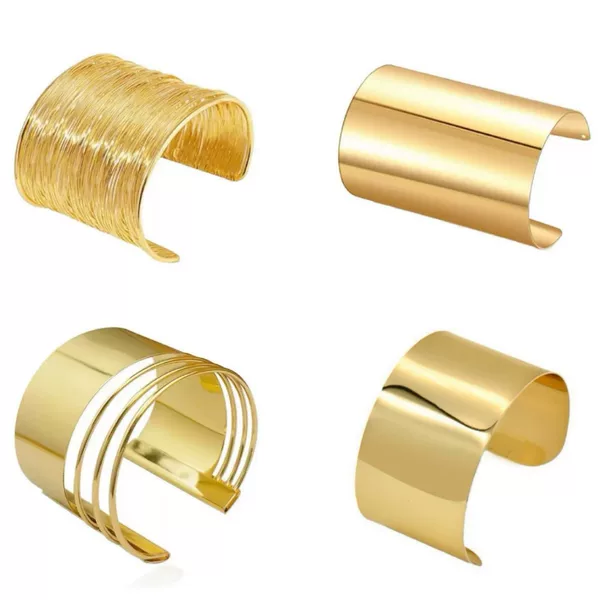 Factory Direct Sales, Popular Metal Bracelets in Europe and America, Open-Style Hand Jewelry, Personalized Street Style, Amazon Fashion Accessories