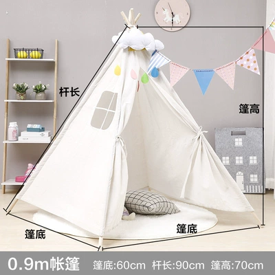 Dropshipping Indoor Camping Tent Indian Style Picnic Camping Decoration Small House Blanket Folding Portable (Avtomobil yan çətirləri) - off-white09m-no-specifications