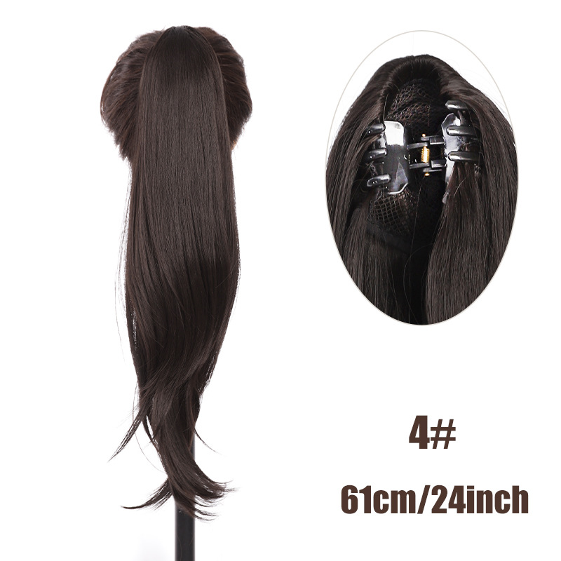 Extension queue de cheval synthétique clip-in effet naturel_voghion.com