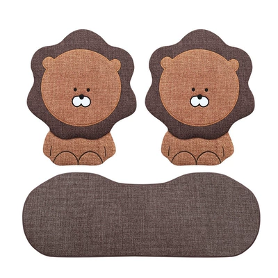 Four Seasons Pad a corn-themed design, seagull seat cover - rear-seat-3-piece-set-lion-default-item