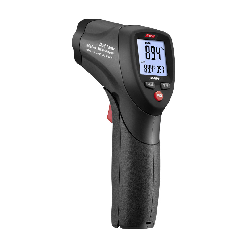 CEM华盛昌红外线测温仪DT-8861高精度工业红外测温枪DT-8862B