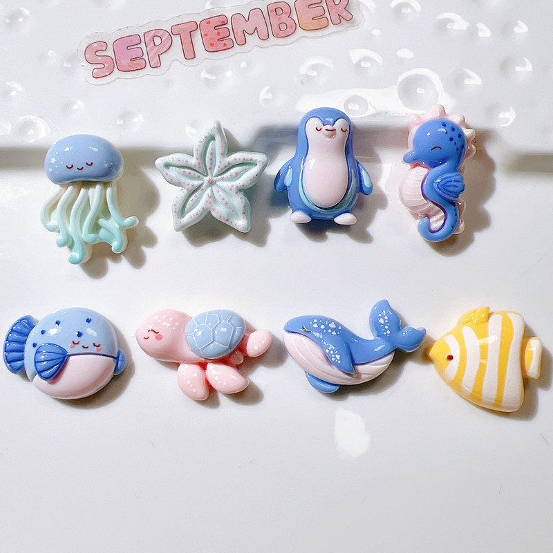 樹脂部品卸売りdiyアクセサリー手作り材料靴花アクセサリー帽子パッチアクセサリー海洋系海星|undefined