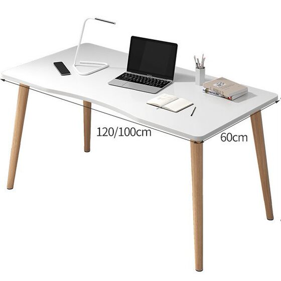 Household Simple Girl's Bedroom Computer Desk Student Study Desk Small Apartment Rental House Workbench Office Desk