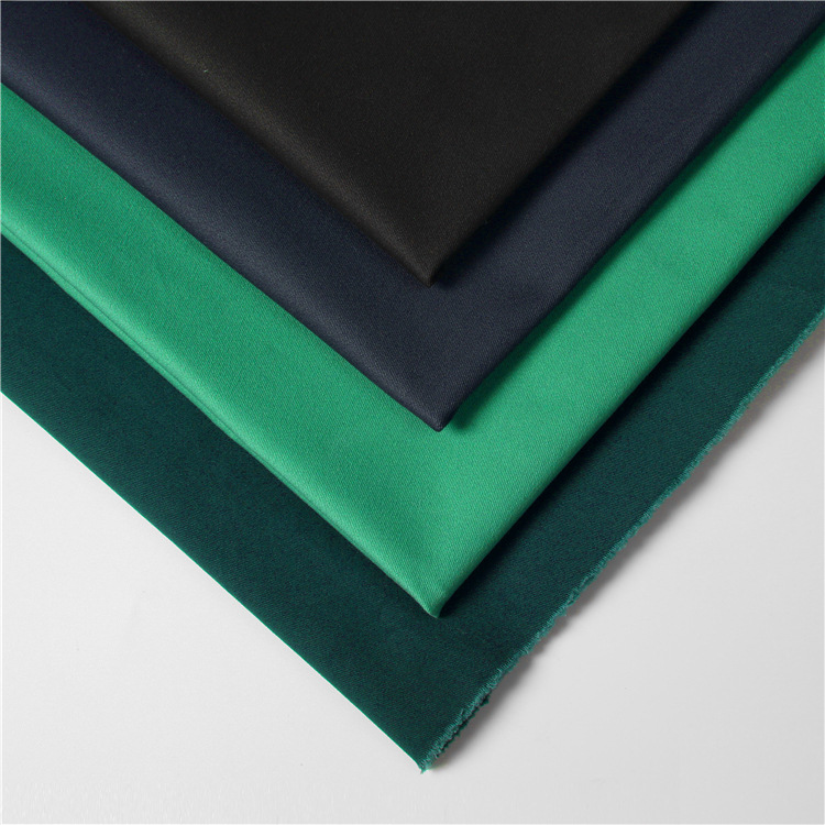 Fábrica directa 97% algodón 3% tela spandex tela tejida de ropa de twill