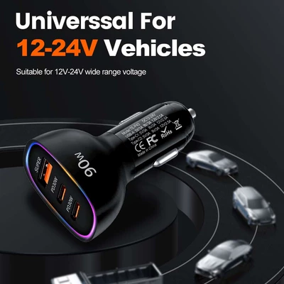 Pd30W Fast Charging Car | Mobil şarj cihazları