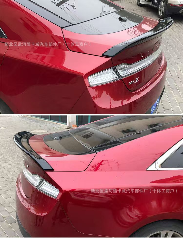 Suitable for 2014-2019 Lincoln Mkz Modified Rear Spoiler, Special No-Drill Sports Spoiler for the Mainland Version