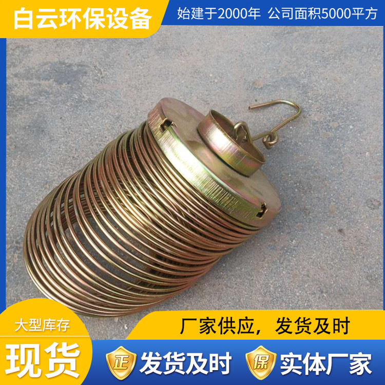 供应弹簧式除尘骨架伸缩框架自弹式袋笼滤芯防爆高效钢丝除尘器