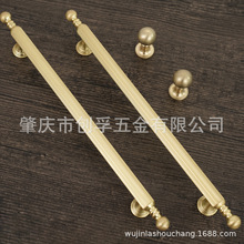 法式古典青铜色锌合金拉手 衣柜橱柜抽屉门拉手 家具五金拉手