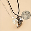 Necklace for beloved heart shaped, chain suitable for men and women, Amazon, simple and elegant design