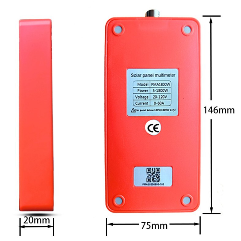 elejoy 太陽光発電大画面マルチメーター PMA1800/800W MPPT 太陽光発電モジュール電力インテリジェントテスター|undefined