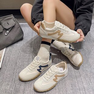 Autumn 2024 new fashion shoes leather non-slip flat forrest shoes Korean casual women's shoes