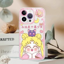 日韩美少女战士天使眼适用于OPPOreno8手机壳a95硅胶k9创意findX6