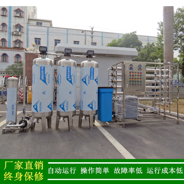 供应去离子水设备浙江台州edi高纯水设备2吨双级水处理加EDI设备