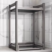 特卖厨房可抽拉微波炉置物架电饭煲支架台面多功能电器锅收纳架子