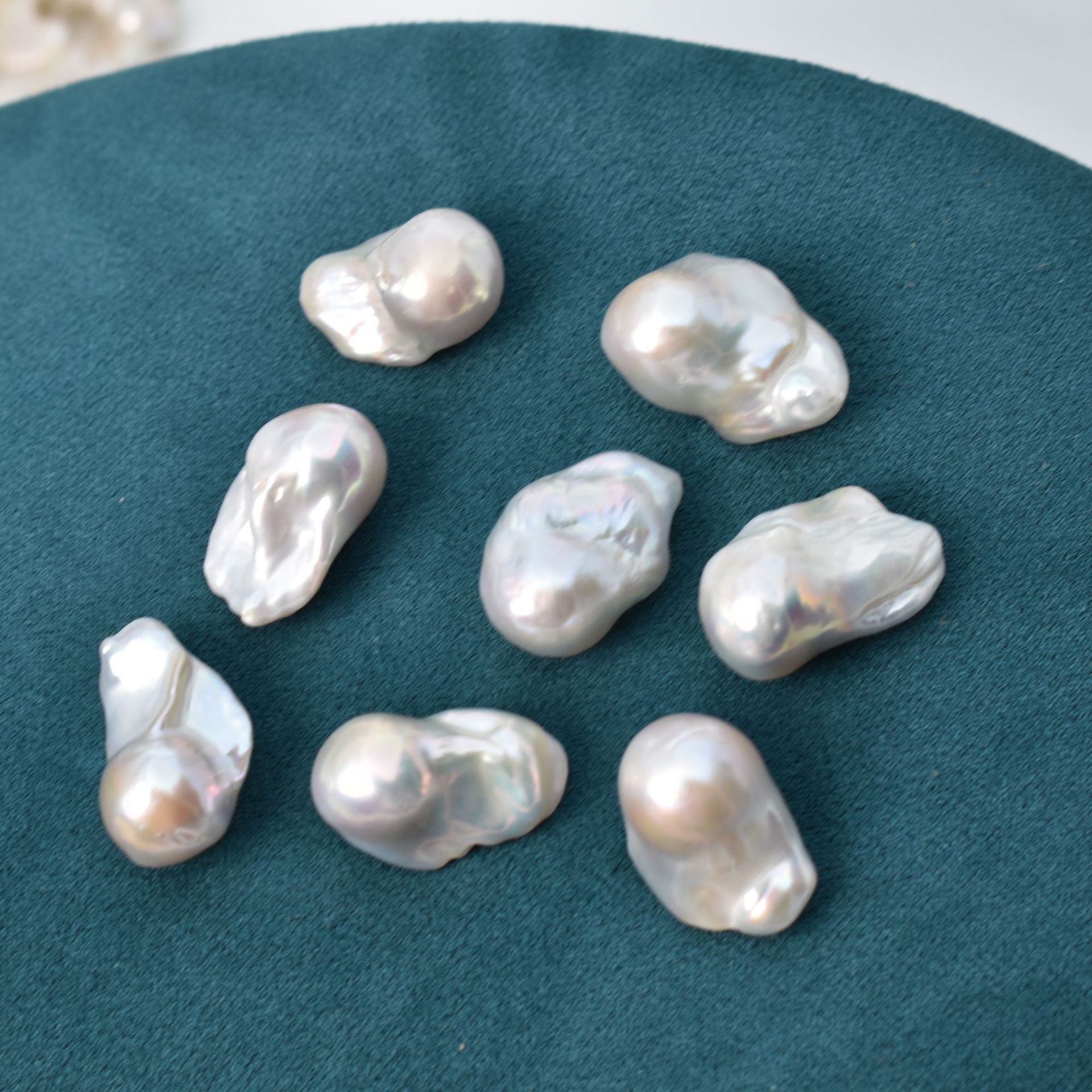 No repair, strong light, Baroque, fish, pearl, shaped, naked, Diy, semi-finished earrings pendant