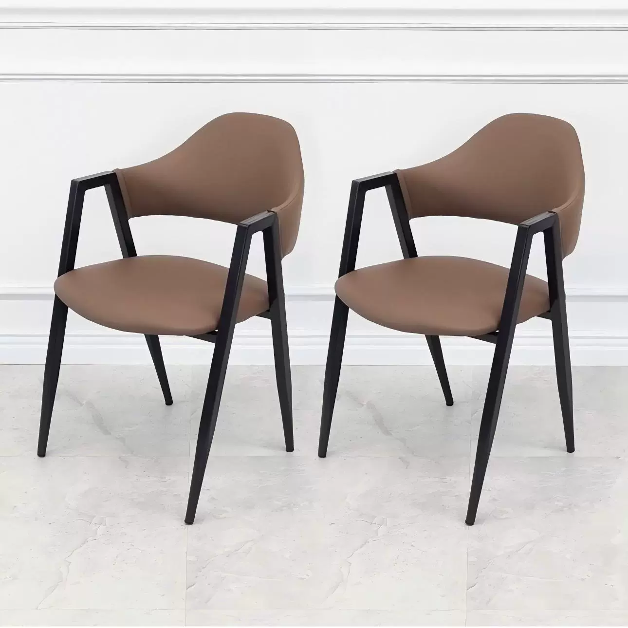 北欧餐椅家用简约现代餐厅椅子靠背a字椅奶茶店桌椅卧室书桌凳子