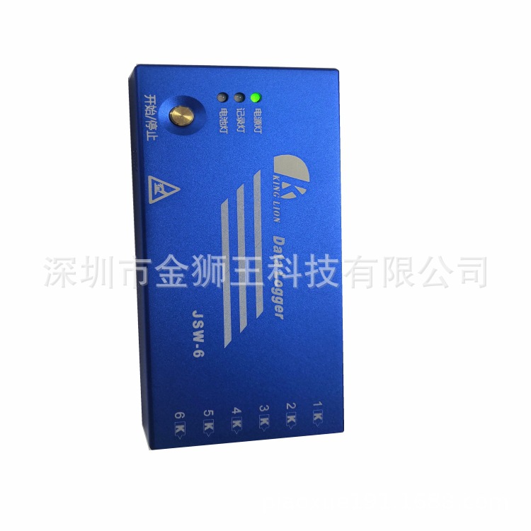 粉末涂装线炉温测试仪 畅销款6通道炉温跟踪仪 JSW炉温仪