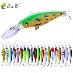 HENG JIA/Hengjia Sea Fishing Minnow 11CM-10G-6# Hook Luya Bait 10 Colors Long-range Fishing Hard Bait Wholesale