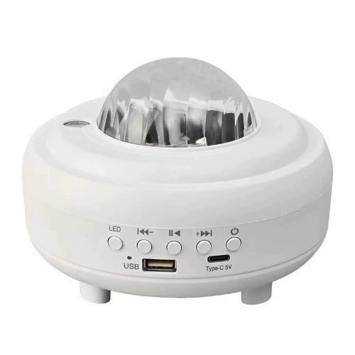 Starry sky, night light, projector, table smart star projection, bluetooth