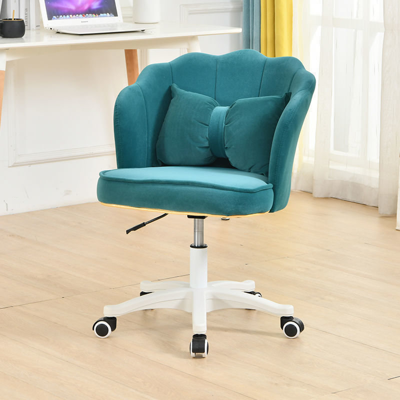 Silla giratoria de pétalos - verde oscuro - almohada