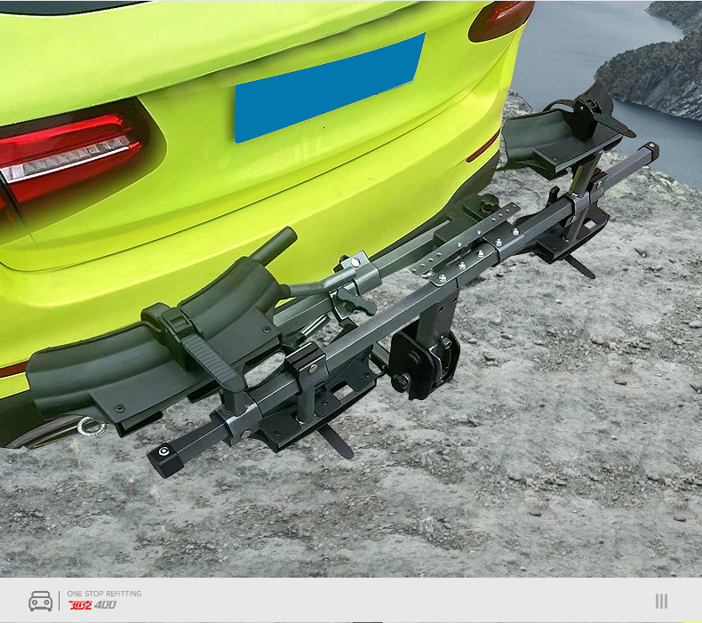 Tank 400 Hi4-T Vehicle-Mounted Bicycle Rack, Rear-Mounted Folding Suspension Trailer Tail Zero-Contact Rack