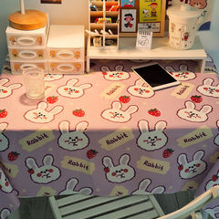 網紅卡通桌布ins風少女心可愛拍照背景兒童房學生宿舍書桌裝飾布